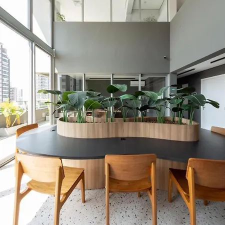 Studio moderno e aconchegante para até 4 pessoas-2