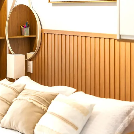 LUXO Brooklin AIR Studio Charme Boho com Vista Incrível-2