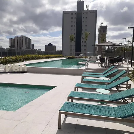 Studio no Alto da Boa Vista com vista panorâmica.-3