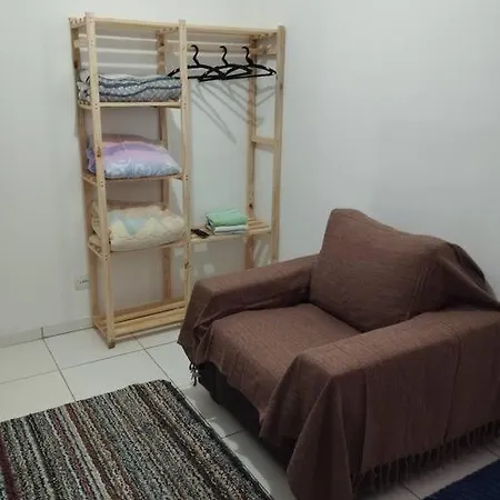 Apartamento 6 no Tremembé quarto cozinha banheiro-3
