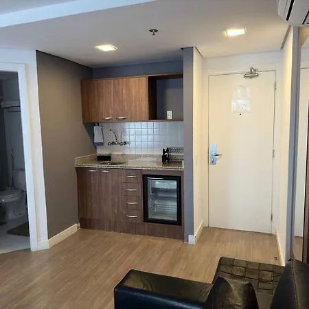 Flat Apto 2 pessoas Studio Timesquare Moema-3