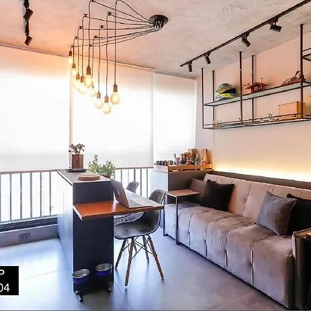 Studio 1204 Com Vista Livre e Andar Alto-2