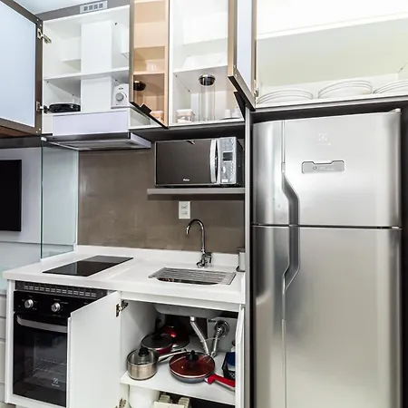 Studio de Luxo Mobiliado Moema-2