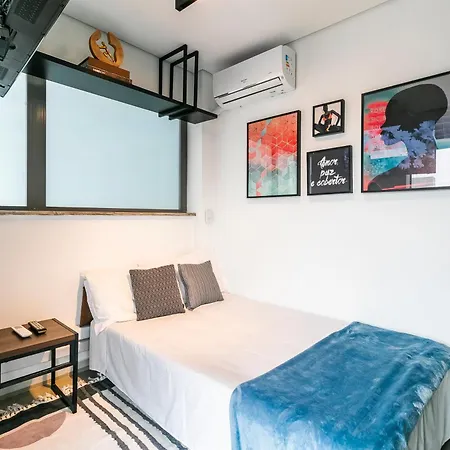 Studio 2113 moderno com Garagem rua Oscar Freire prox-HC-2