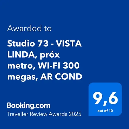 Studio República - VISTA LINDA, próx metro, WI-FI 300 megas, AR COND-2
