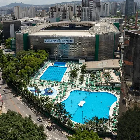 Apart com vista incrível Allianz parque com estacionamento-2
