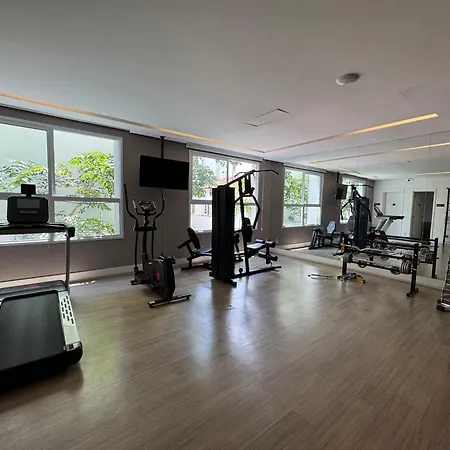Apartamento404, Completo Com Estacionamento, Wi-Fi, Gym, Tv Smart, Coworking - Para Ate Duas Pessoas-3