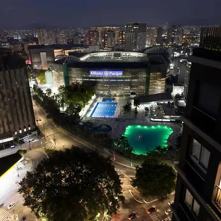 Apartamento em Perdizes próximo ao Allianz com Wi-fi 500MB, Garagem e Piscina no Rooftop-2