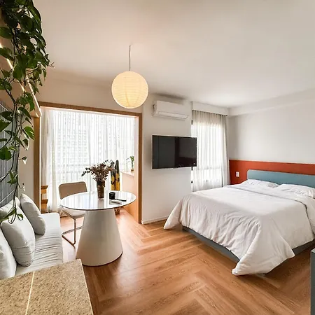 Studio Conforto e estilo Loft em Pinheiros-2