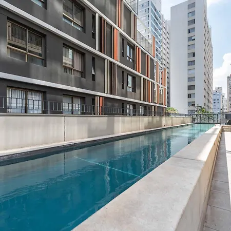 Ma66 - Novo Bhaus Jardins - Vn Melo Alves - Oscar Freire 200M - Vista Incrivel - 16O Andar - Vaga De Garagem - Metro 300M - Acomoda 3 Pessoas-3