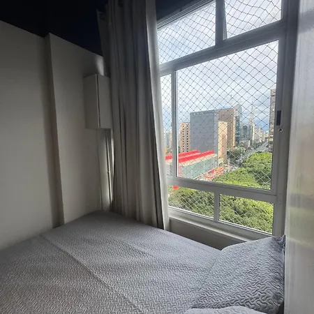 Studio completo vista para Av Paulista 13º andar-2
