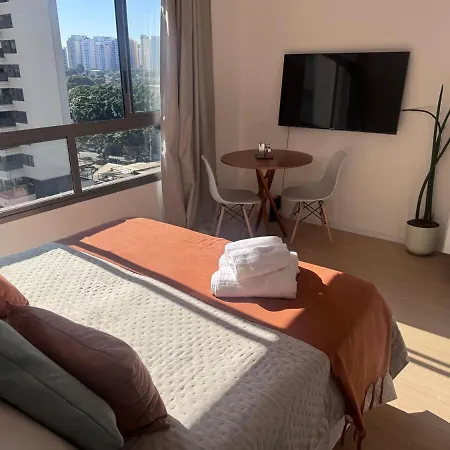 Studio mobiliado novo Brooklin SP-2