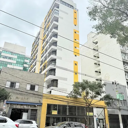 104NV Studio Liberdade SP 300 m Metro Japao, acomoda até 03 pessoas-3