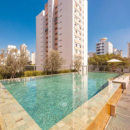 Easy Star - Studio charmoso com piscina no Brooklin! - BQ01I-2