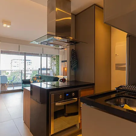 Éden Studio - Apartamento das Estrelas - Vaga, Wi-Fi, e Piscina no Brooklin-2