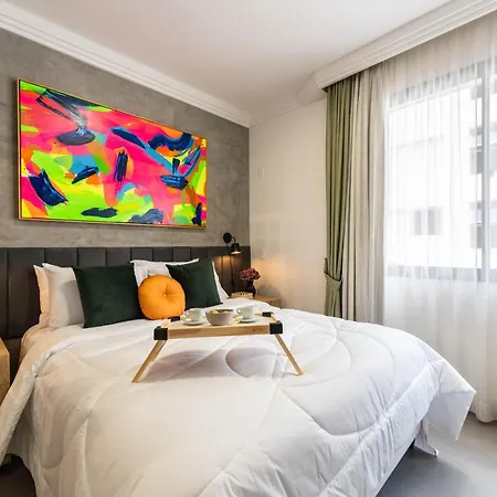 P97 - Novo Apartamento Bhaus Jardins Oscar Freire Paulista - 9o andar - Vaga de Garagem - Restaurante Galeto's no Térreo - Poeta Drummond-2