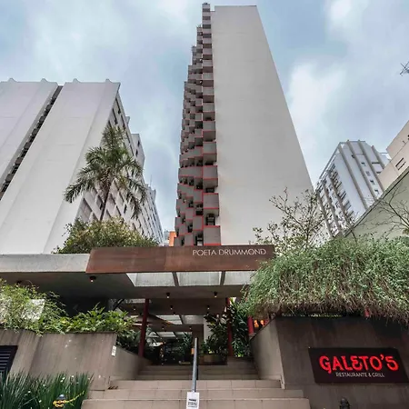 BHaus Jardins Poeta - Apartamento Premium - Próximo à Oscar Freire e Paulista - Academia - Mini Mercado - Piscina - Serviço de Arrumação e Bagagem - Recepção 24h - Vaga de Garagem - P91-3