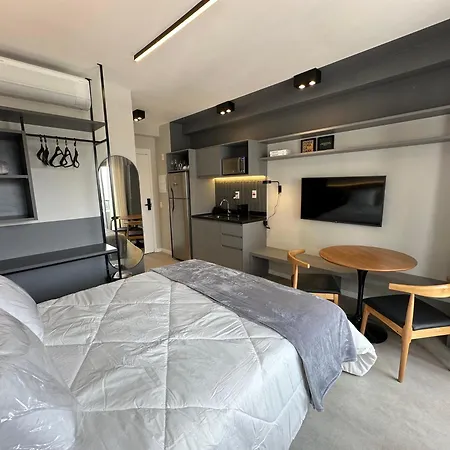 Stay In Vila Olímpia- Amplo, confortável ao lado da G4 educação-3