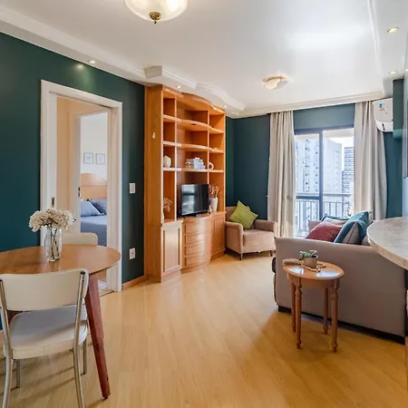 Aconchegante apartamento em Moema-3