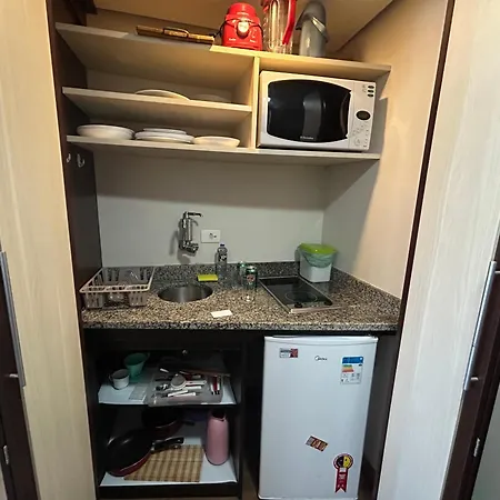 Hotel Mercu Paraiso Beneficência com garagem e cozinha 1209-3
