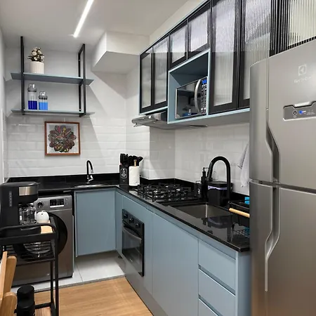 Apartamento novo completo no coração de São Paulo com 2 quartos próx ao Theatro Municipal e Vale Anhangabaú-2