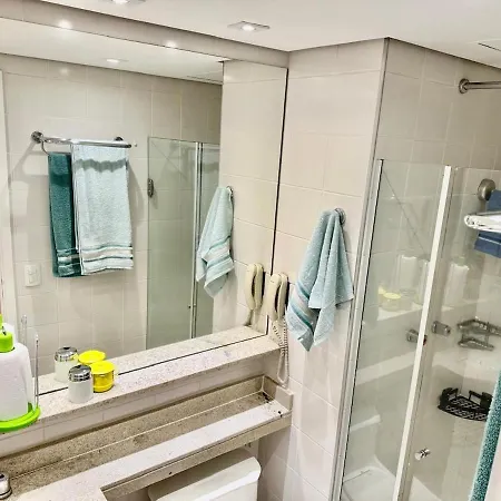 Flat Premium no Meliá Moema com Cozinha Compacta e Serviços de Hotel-3