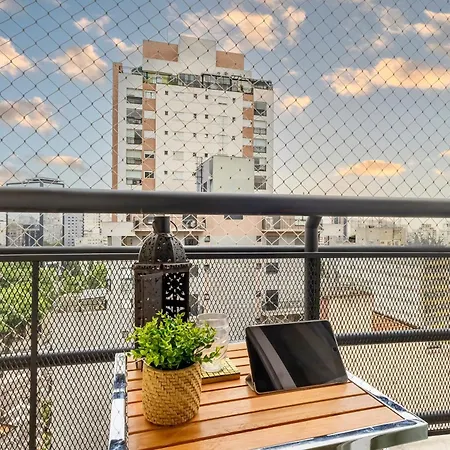 Garagem Ar e Varanda a 8 min a pé Metrôs Paulista e Higienópolis-3