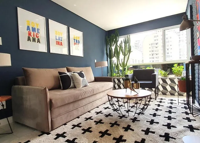 Moderno E Vibrante A 2 Quadras Da Av Paulista Apartamento São Paulo