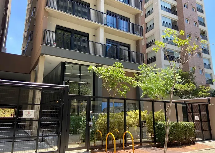 31 New Studio W/ Fast Reliable Wifi, Balcony And Gym São Paulo