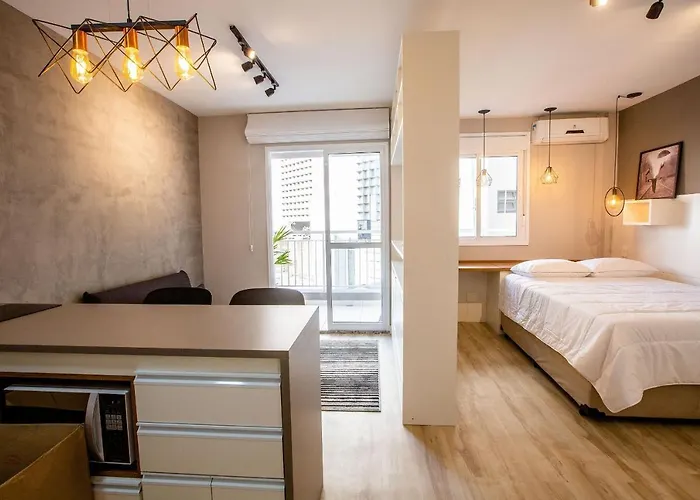 Studio Republic - Moderno e com estrutura de lazer próximo do metrô São Paulo