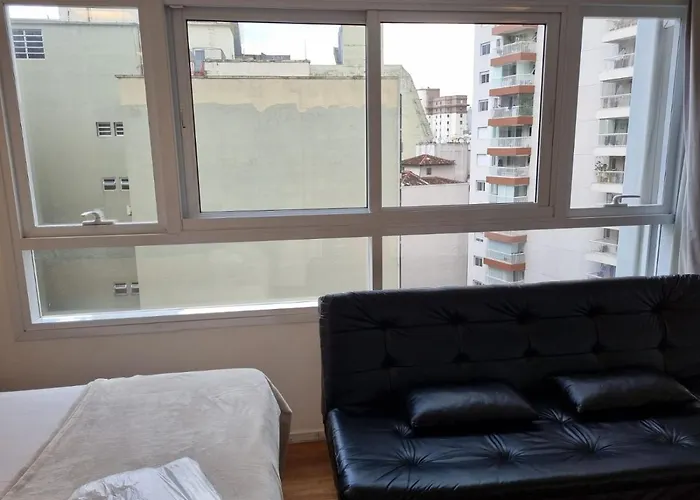 Studio com piscina, academia e localização privilegiada! 1116 - Aconchegante e completo