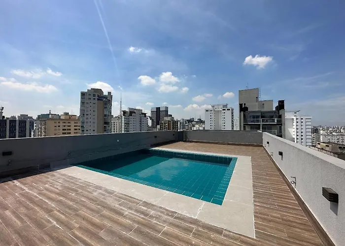 Condomínio de studios completos por temporada na Av. Rebouças