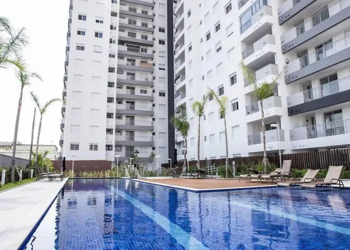Loft Moderno para Compras e Eventos - Brás Expo Center Norte Estacionamento, Piscina e Academia