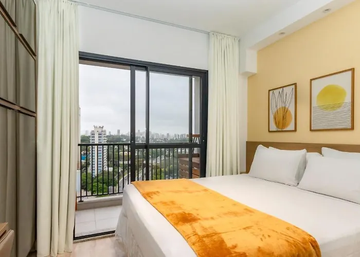Loft estiloso no Brooklin ao lado do metrô São Paulo