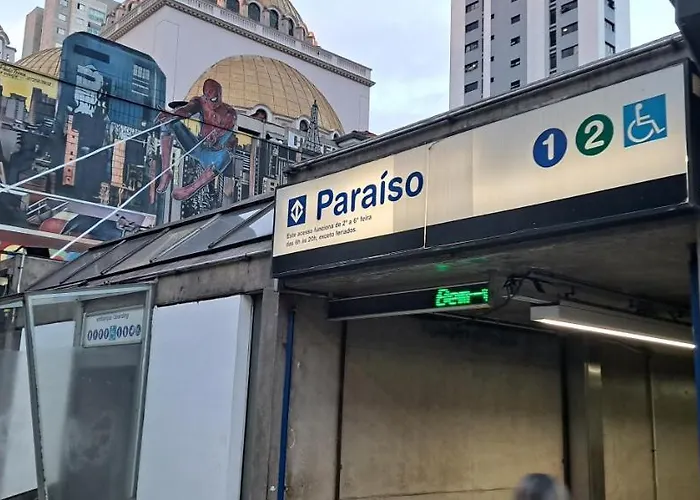 Paraiso 12 - Studio térreo no metrô Paraíso