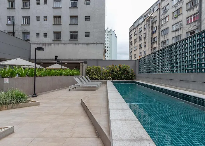 Setin Downtown Praca Da Se By Viva - Predio Completo Com Piscina Perto De Estacao De Metro No Centro De Sao Paulo
