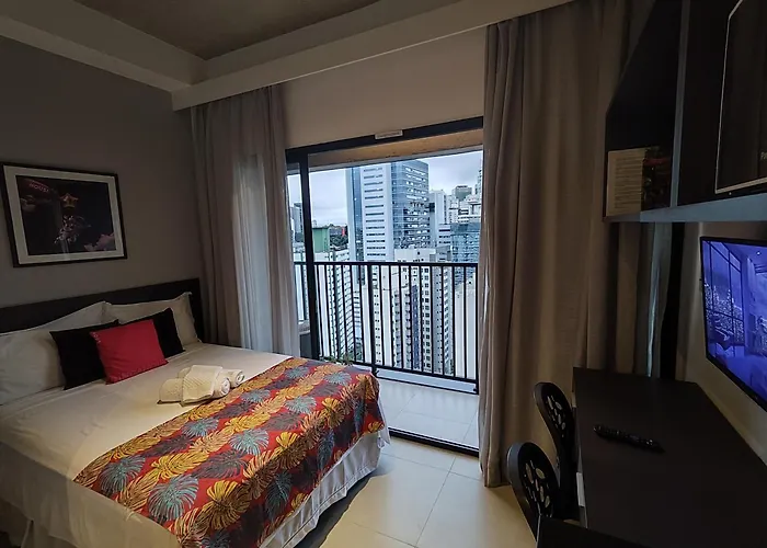 Studio de cobertura perto da av. Paulista