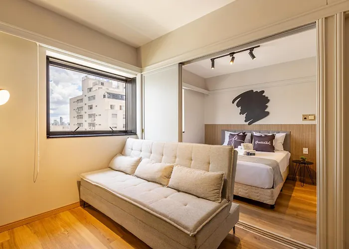 Easy Star - Lindo flat C/Vaga no Jardim Paulista - DO01I