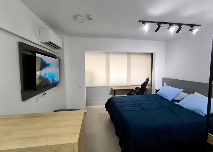Studio confortável em Pinheiros - NR