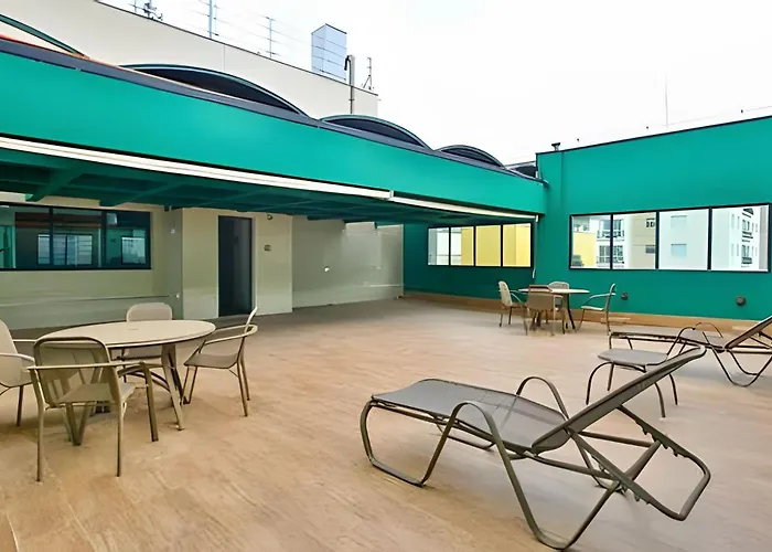 Flat Hotel Rua Americo Brasiliense 2163 Uh1208