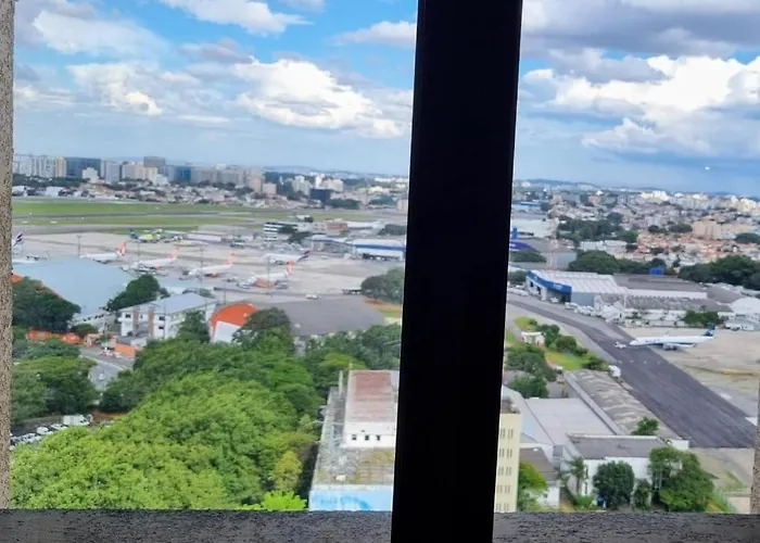 Linda suite em hotel ao lado do aeroporto de Congonhas