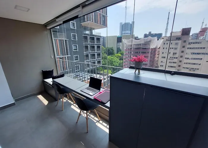 BOOK SAMPA Apt.1208 Seu Refúgio Próx. Metrô Oscar São Paulo