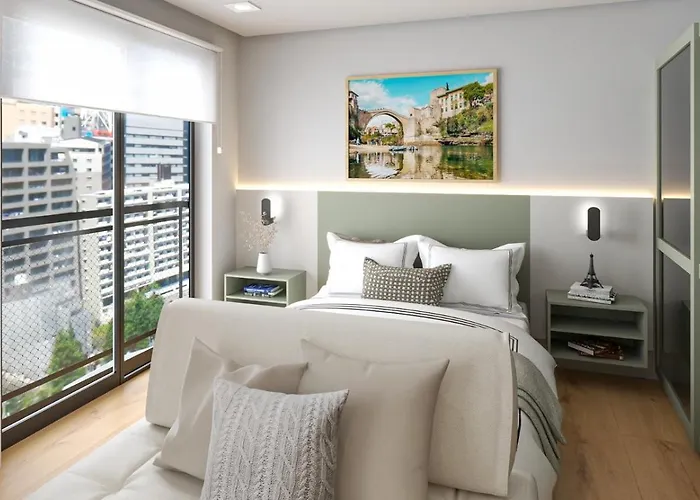 FARIA LIMA, PINHEIROS Estação a 600 metros - ESTUDIOS e Apto de 1QR 1B Completos, Modernos, Aconchegantes - Iguatemi Stay B São Paulo