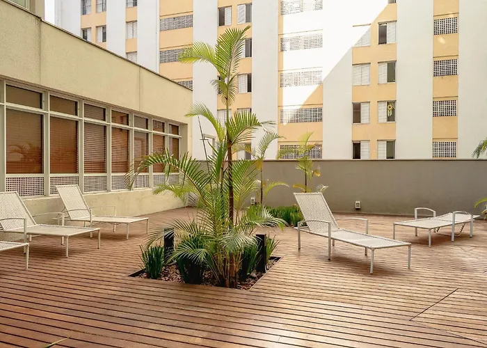 Studio Bonitinho Com Garagem E Ar Condicionado