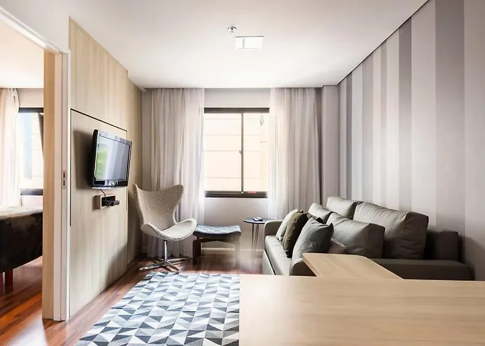 Flat - Apto c quarto sala e cozinha - Timesquare
