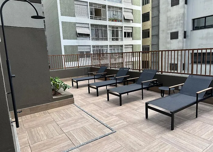 (814 P) Novo Ap aconchegante no Jardins