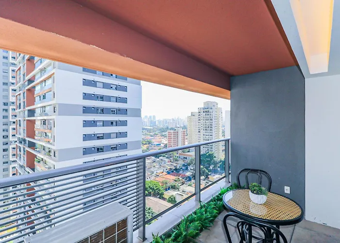 Studio Completo - Habitarte Verde no Brooklin com Garagem