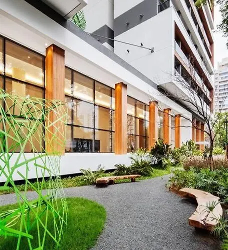 Studio Completo - Habitarte Verde no Brooklin com Garagem