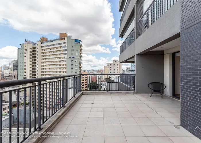 Setin Downtown Genebra by Viva - s completos na Bela Vista com piscina