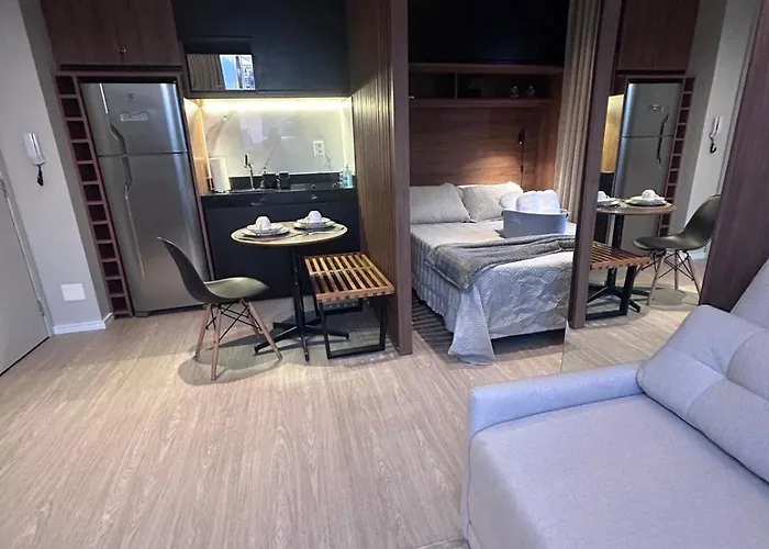 Studio Novo Vila Olímpia com vaga